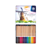 Kredki ołówkowe z drewna cedrowego w metalowym pudełku Astra Prestige 24 kolory