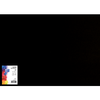 KARTON KOLOROWY OXFORD A1 160G CZARNY