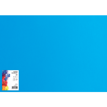 KARTON KOLOROWY OXFORD A1 160G CIEMNONIEBIESKI