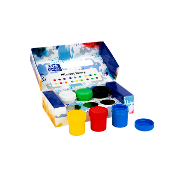 FARBY PLAKATOWE OXFORD 6 KOLORÓW