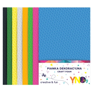 Pianka dekoracyjna 8szt. WIATRAKI