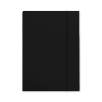 TECZKA Z GUMKĄ A4 TOP PENMATE CZARNA