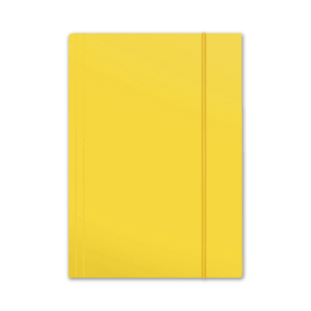 TECZKA Z GUMKĄ A4 TOP PENMATE ŻÓŁTA