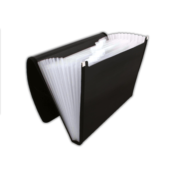 TECZKA Z PRZEGRÓDKAMI PP-4302 CZARNA