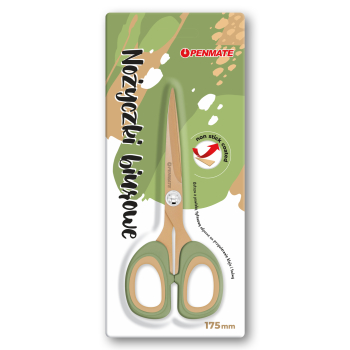 NOŻYCZKI BIUROWE Z POWŁOKĄ TYTANOWĄ