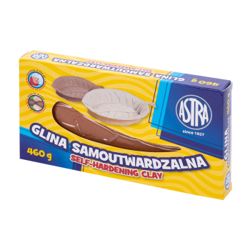 Glina samoutwardzalna Astra 460 g terakota
