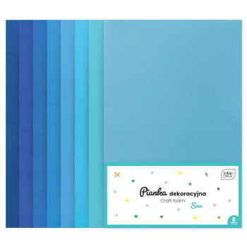 Pianka dekoracyjna 8szt. SEA