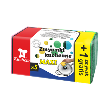 Zmywaki MAXI 5 + 1 szt. gratis