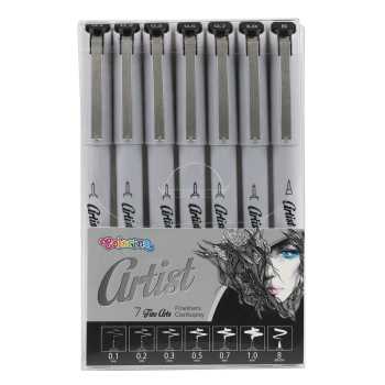 Cienkopisy Artist 7 szt.