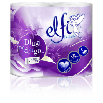 Papier toaletowy elfi  Długi na długo
