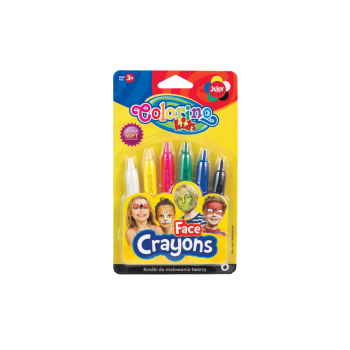Kredki do malowania twarzy 6 kolorów