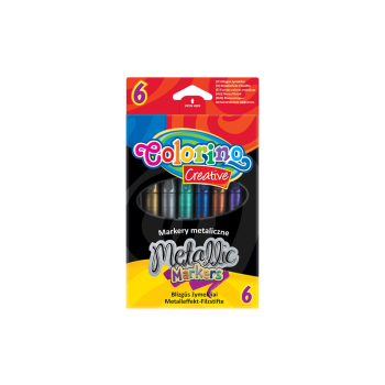 Markery metalizowane 6 kolorów