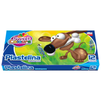 Plastelina Sweet Colours 12 kolorów