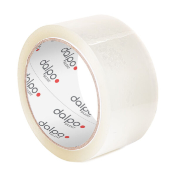 TAŚMA PAKOWA CICHEGO ODWIJANIA BEZBARWNA