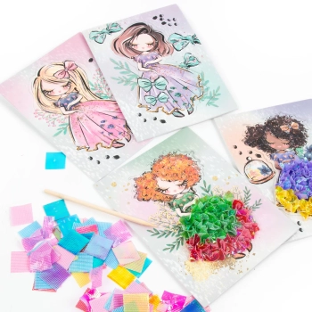 STYLISTKA ZESTAW KREATYWNY KSIĘŻNICZKI KIDEA